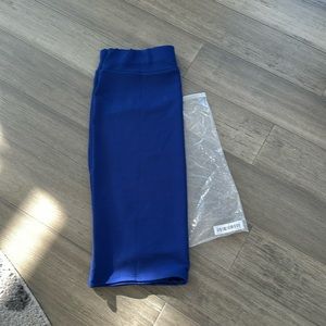 Royal blue. Pencil skirt. Brand new. Never worn!